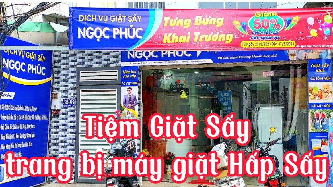 Tiệm Giặt Trang Bị Máy Giặt Hấp Sấy LG Styler Cao Cấp